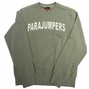 NEW PARAJUMPERS men's josiah sweatshirt in green